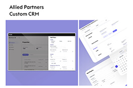 Allied Partners - Custom ERP/Data management system